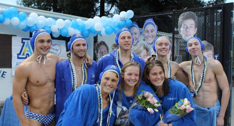 Dons Win Big on Senior Night for Boys Water Polo