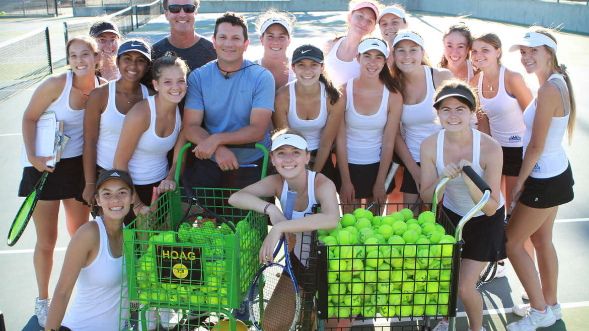 Girls Tennis starts DAL League play with solid win over College Park on Tuesday