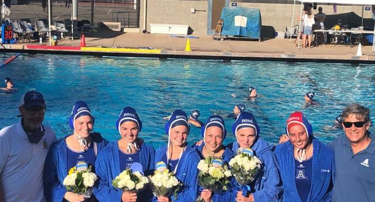 Special Senior Night for Lady Dons Water Polo With 14-7 Win Over Las Lomas