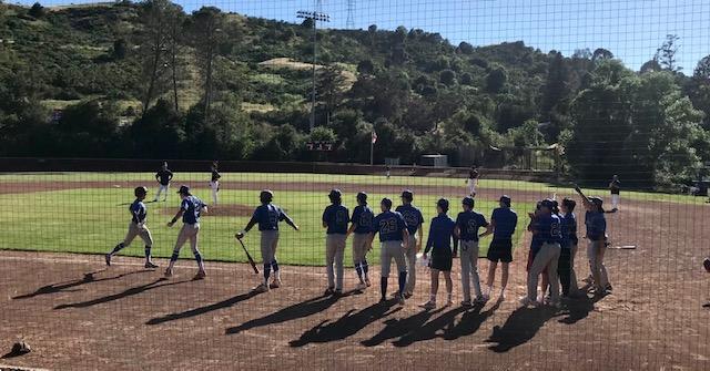 JV BASEBALL: WOODSON’S HR MAKES IT A BLUE-TIFUL DAY IN MORAGA, DONS 4-COUGARS 2