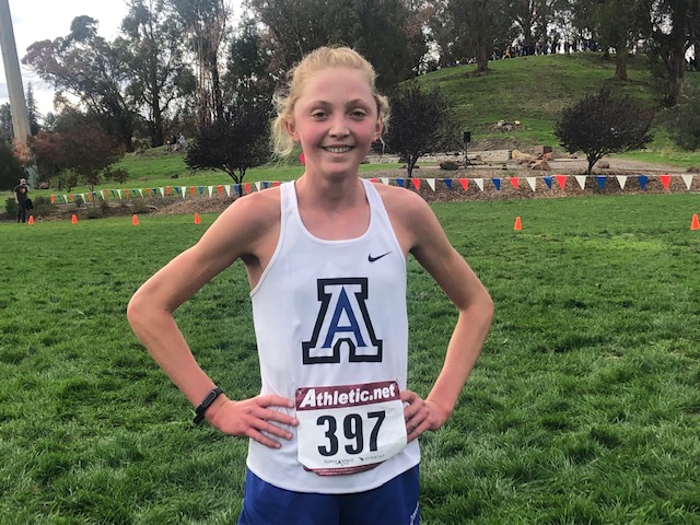 VOTE Acalanes Olivia Williams for California Girls Cross Country Runner of the Week