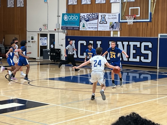 JV Boys Basketball Lose a Tough One to Foothill High