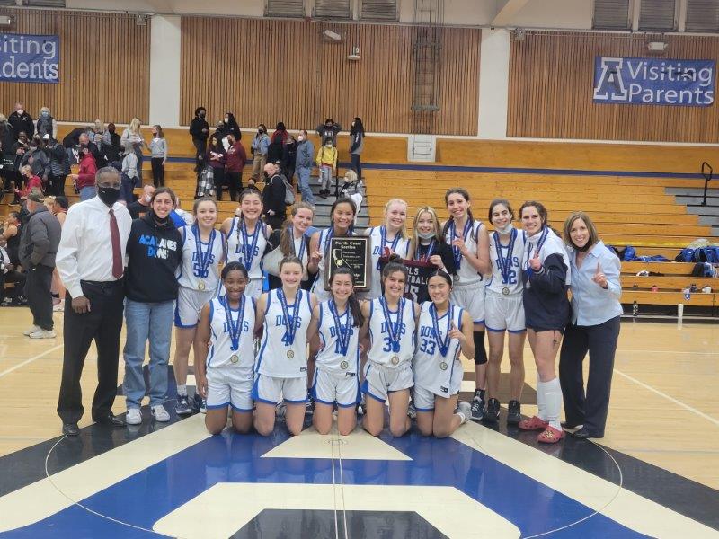 Girls’ Varsity Basketball Wins NCS D2 Title