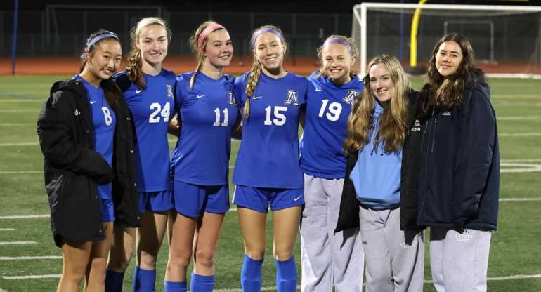 Girls Soccer Excitement: #1 in League,  Playoffs and Celebrating our Seniors