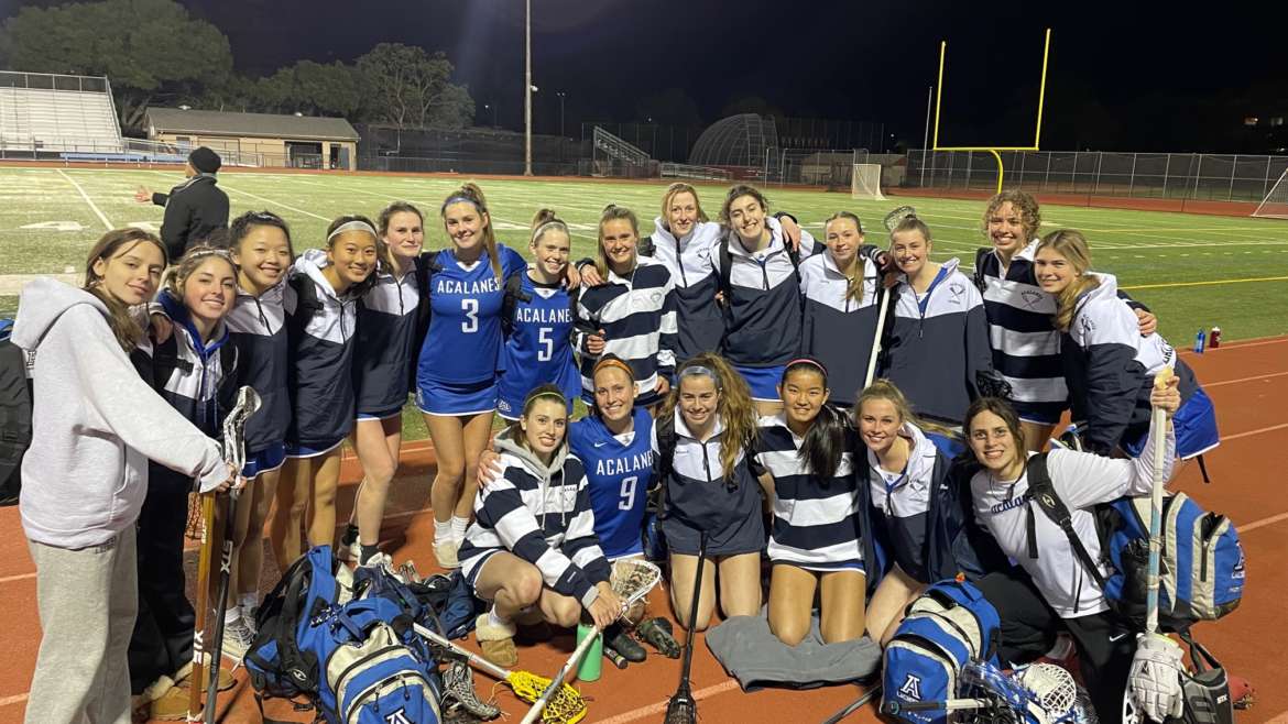 Varsity Girls Lax takes the Win in an Exciting Overtime game against the Las Lomas Knights