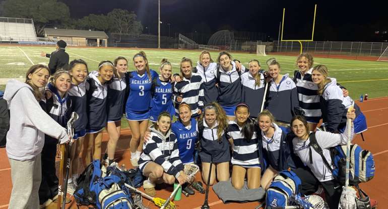 Varsity Girls Lax takes the Win in an Exciting Overtime game against the Las Lomas Knights