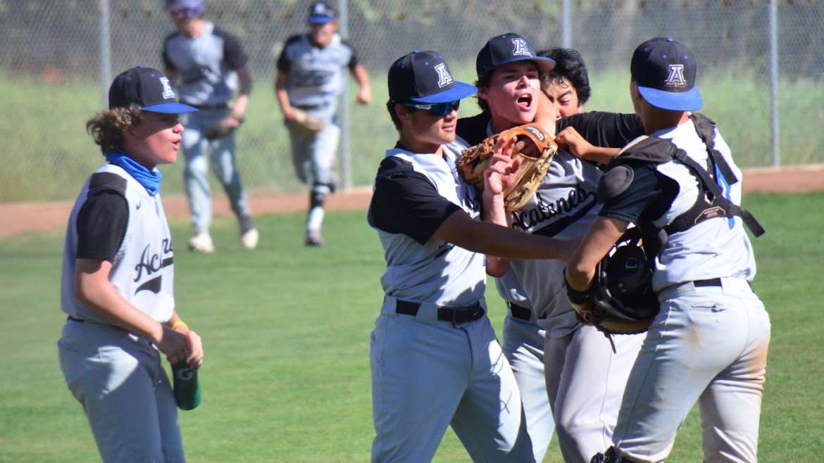 Rowland Tosses a Complete Game Shutout Gem – Acalanes Baseball rolls Monte Vista 5-0 on Saturday