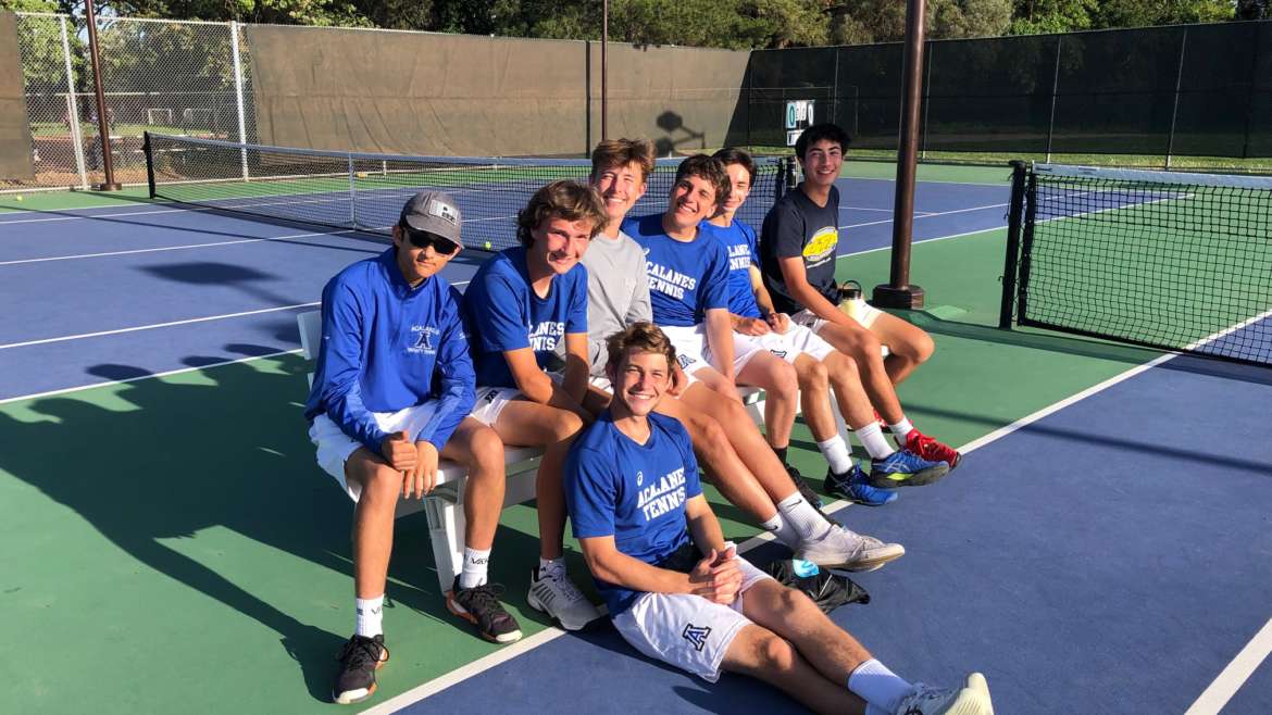 Boys Varsity Tennis Team Defeats College Park 7-2