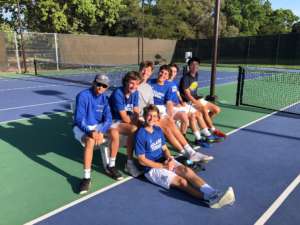 Boys Varsity Tennis Team Defeats College Park 7-2
