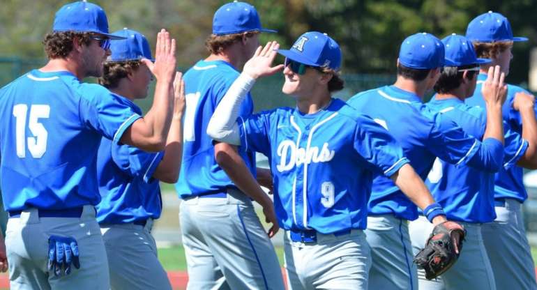 Baseball Dons Notch Another D1 Upset, Beat Tam High 3-1 on Saturday
