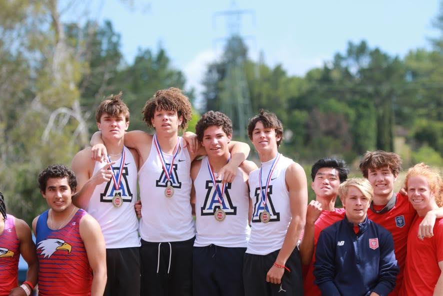 Acalanes Varsity Track Boys Outscore Campo to Win DAL Title, Varsity Girls Finish Second.