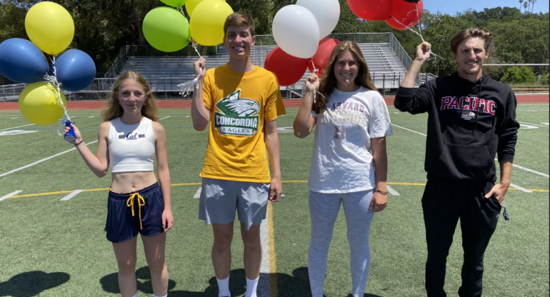 Acalanes Recruited Athletes Honored
