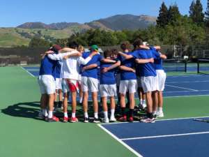 Boys Varsity Tennis Team Qualifies for NCS Team Tournament; Player Awards Also Announced