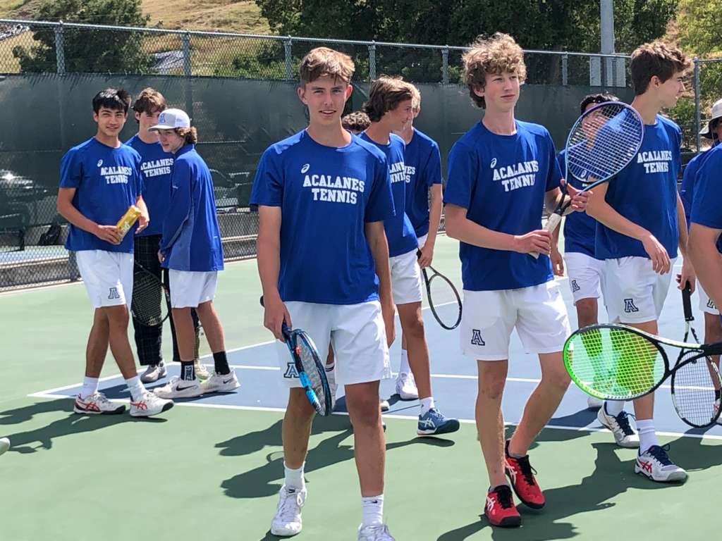 Boys Tennis NCS Team Tournament Begins, Acalanes Scores First Round Victory over Oakland's College Prep, 5-2