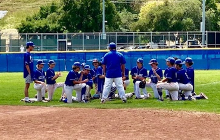 Acalanes Freshman Baseball team sweeps double header against El Cerrito