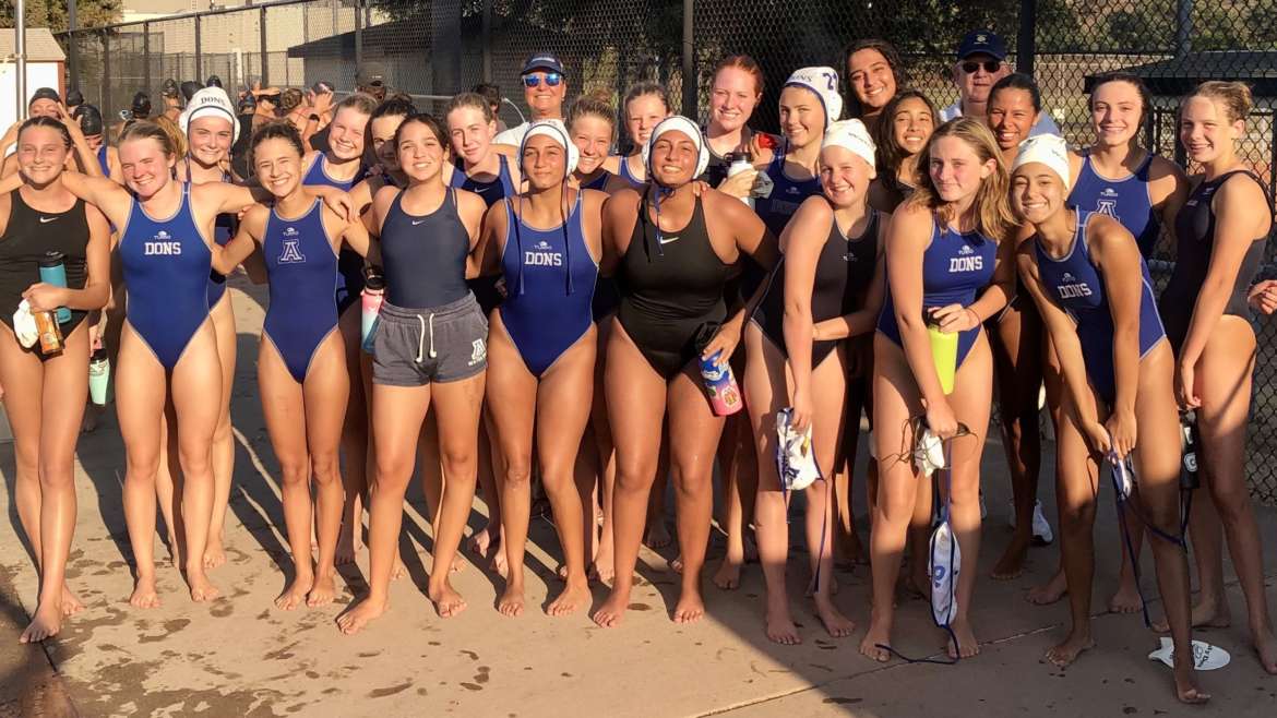 Lady Dons JV Water Polo Team Plays Strong in 2022 Acalanes Invitational