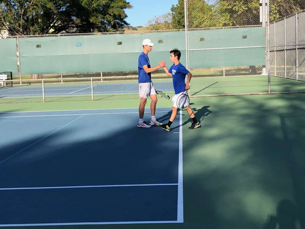 Acalanes Boys Varsity Tennis, Season Ends with a Quarterfinal Loss to the Huskies: Washington 6, Acalanes 1, Farewell to our Seniors and Coach Mike