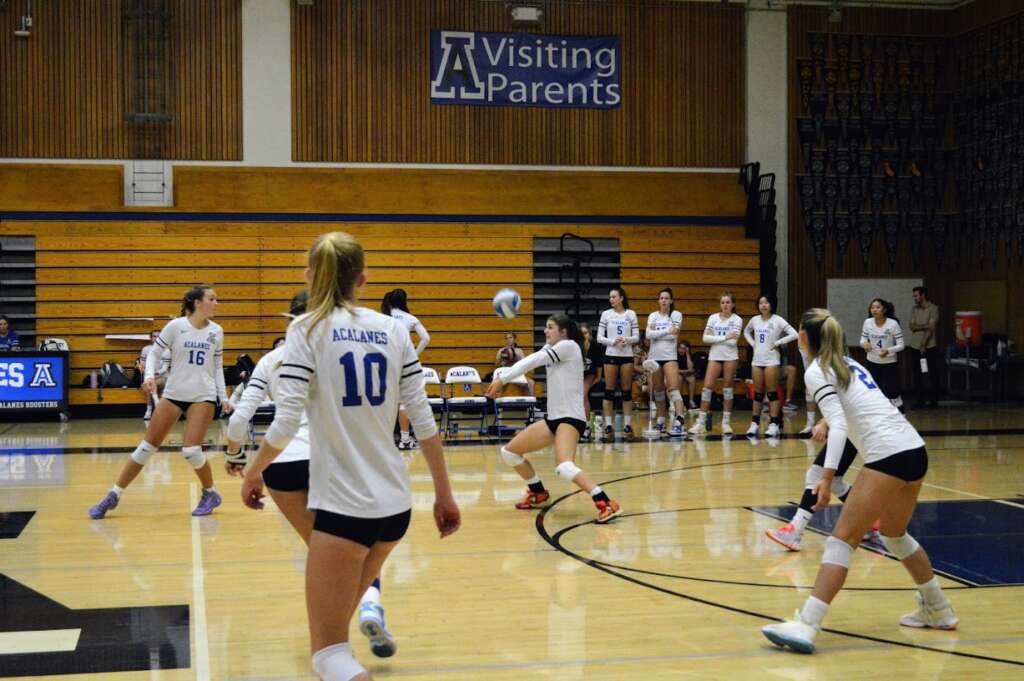 Acalanes Varsity Girls Volleyball Pull Win Out of Hat Again against Northgate