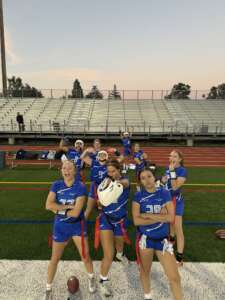 Girls Varsity Flag Football Sweep the Competition