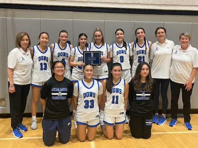 Girls Varsity Basketball finishes 2nd in Marin Catholic LadyCat Classic