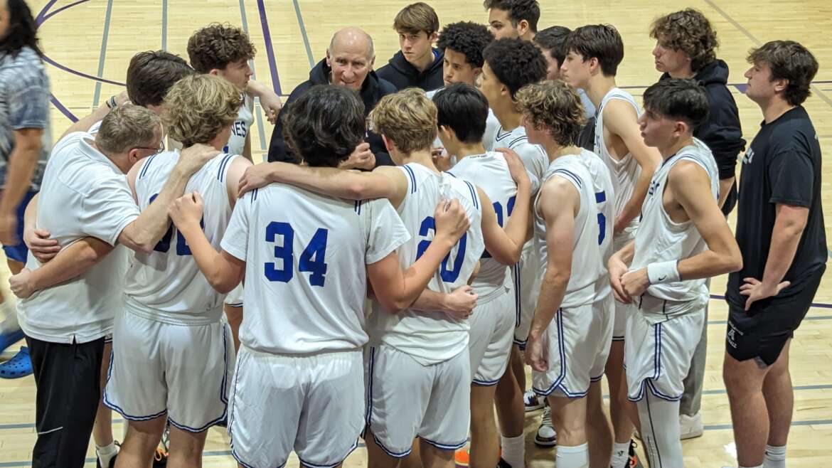 Varsity Boys Hoops Never Give Up Despite Painful Loss to St. Ignatius 64-49