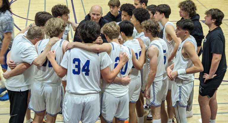 Varsity Boys Hoops Never Give Up Despite Painful Loss to St. Ignatius 64-49