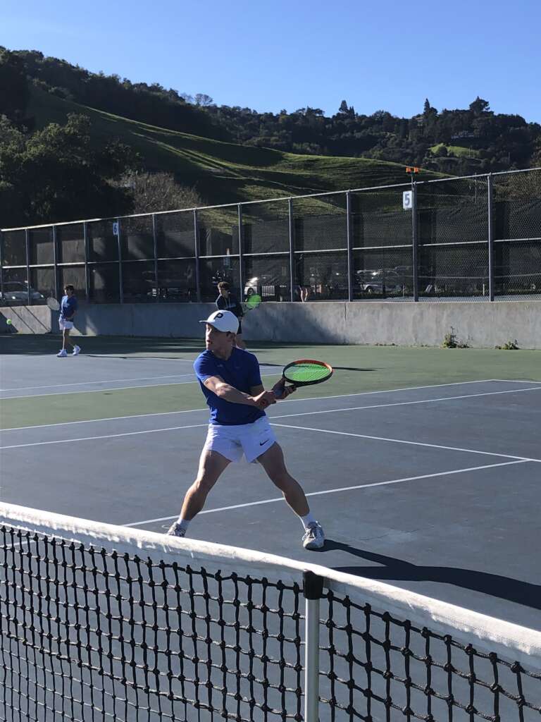 Don’s Varsity Boys Tennis Rolls Over the Patriots; Acalanes 8 Heritage 1