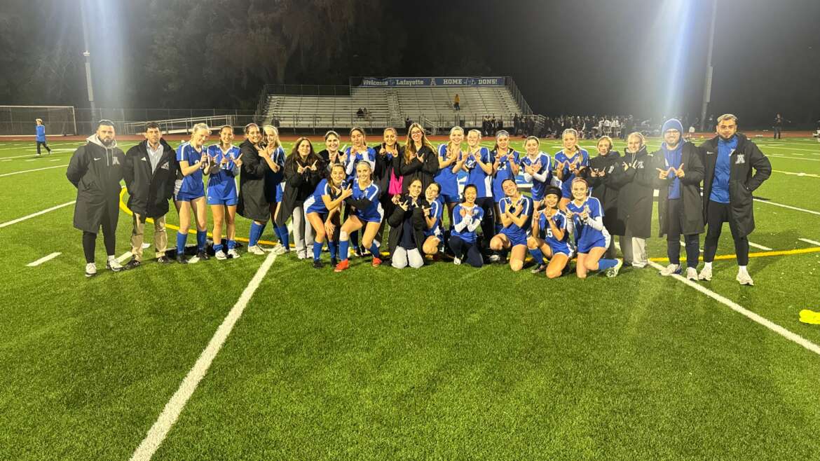Girls Varsity Soccer Advances to NCS Quarters with 2-1 Victory Over Benicia