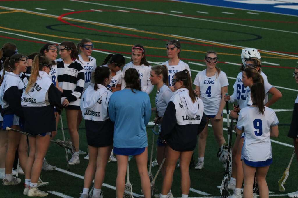 The Tale of Two Halves for Girls Varsity Lacrosse Tuesday Night Against Monte Vista