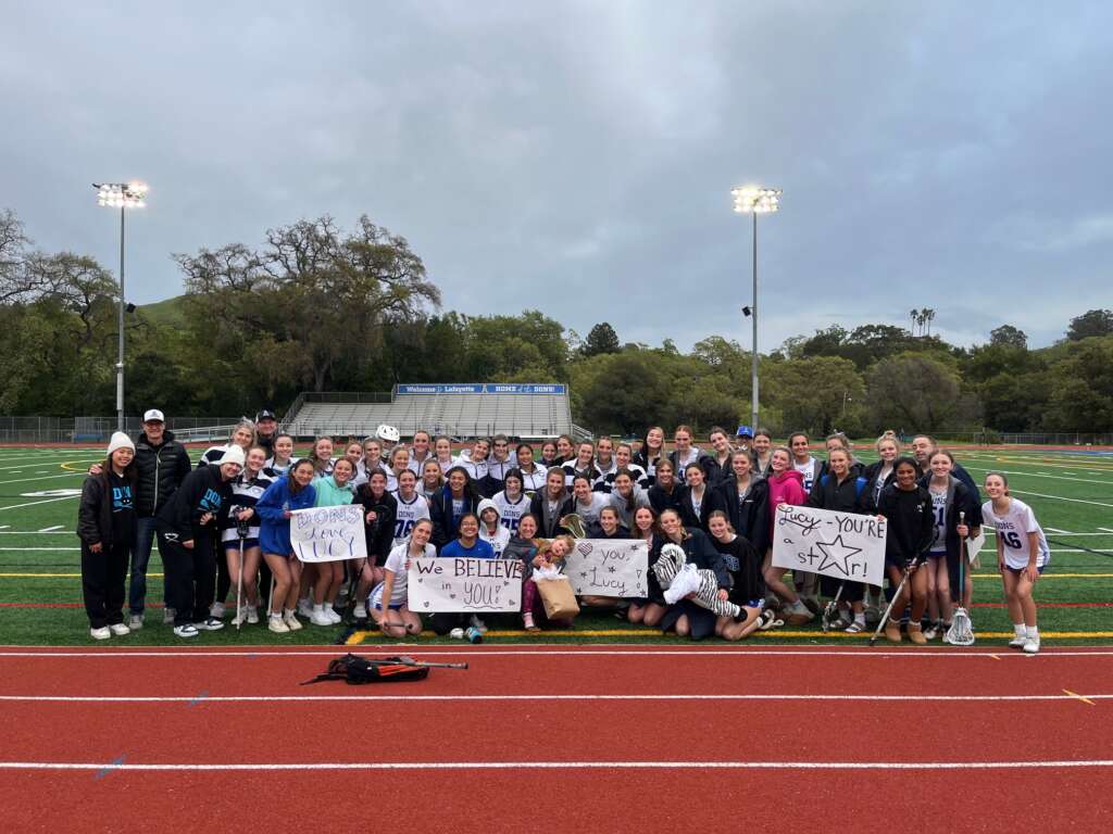 Girls Varsity Lacrosse Wins Big in Game Dedicated to Local Family and Raising Money for Rare Disease