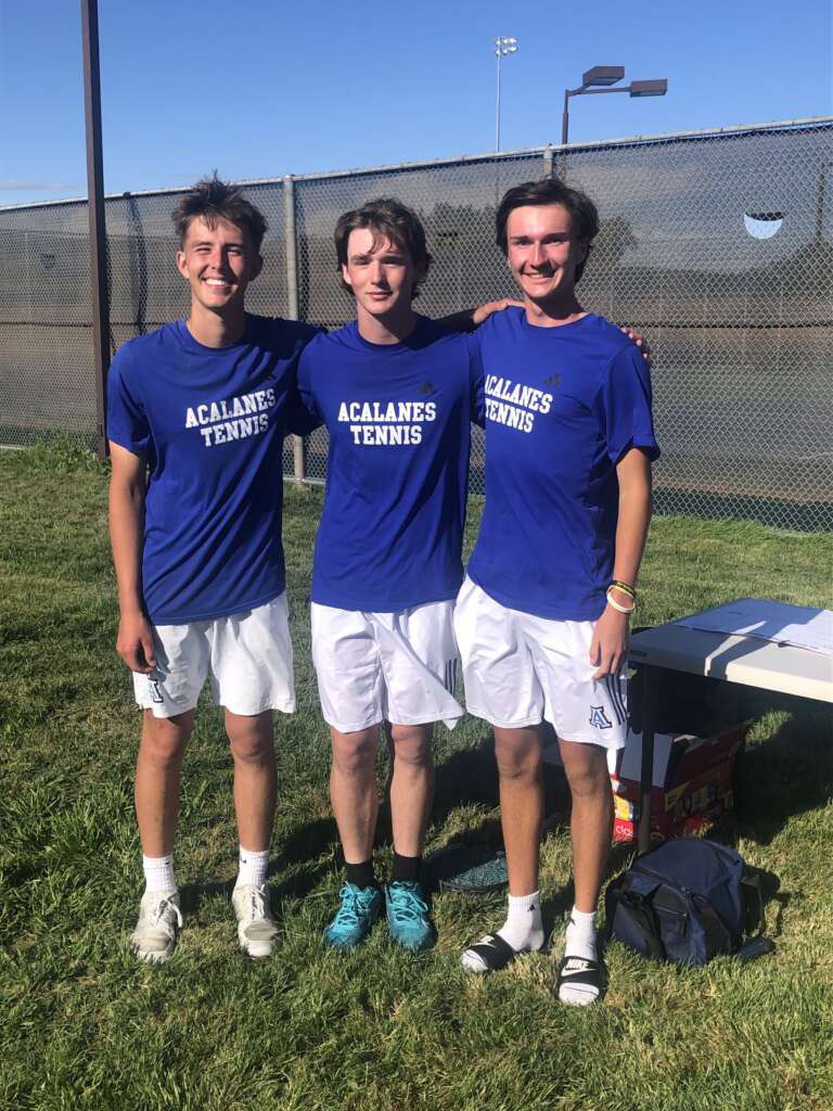 Acalanes Varsity Boys Tennis: #4 Seeded Owens and #4 Seeded Brewer/Reeder Reach the Semifinals of the DAL Season Ending Singles/Doubles Tournament
