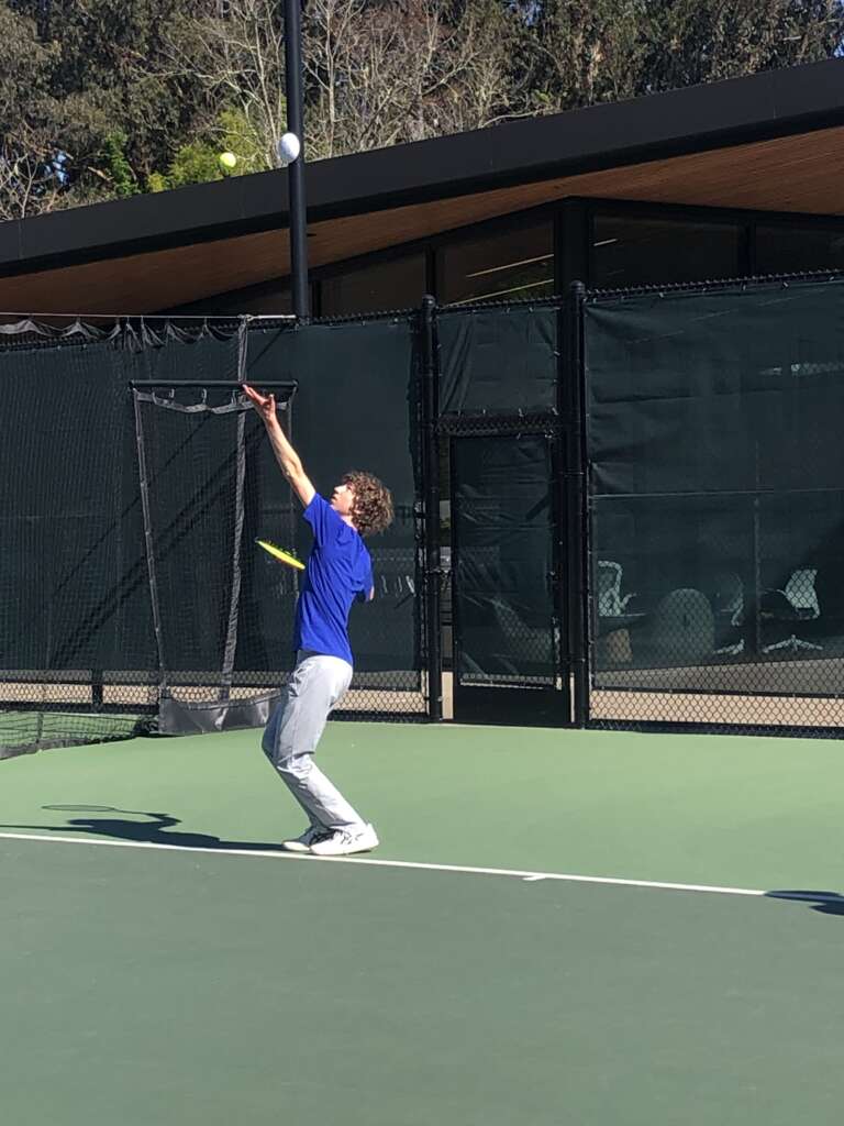 Boys Varsity Tennis Season Comes to an End After Loss to SF University in Semifinals