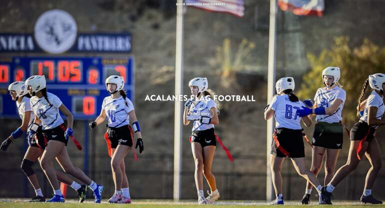 Girls Flag Football Scores 2nd Straight Two Win Evening