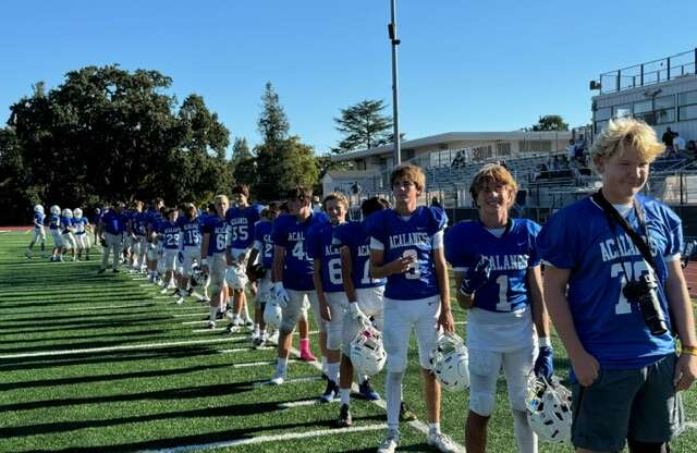 The Acalanes Freshman Football Dons Fall Short to the Amador Dons, 6-19