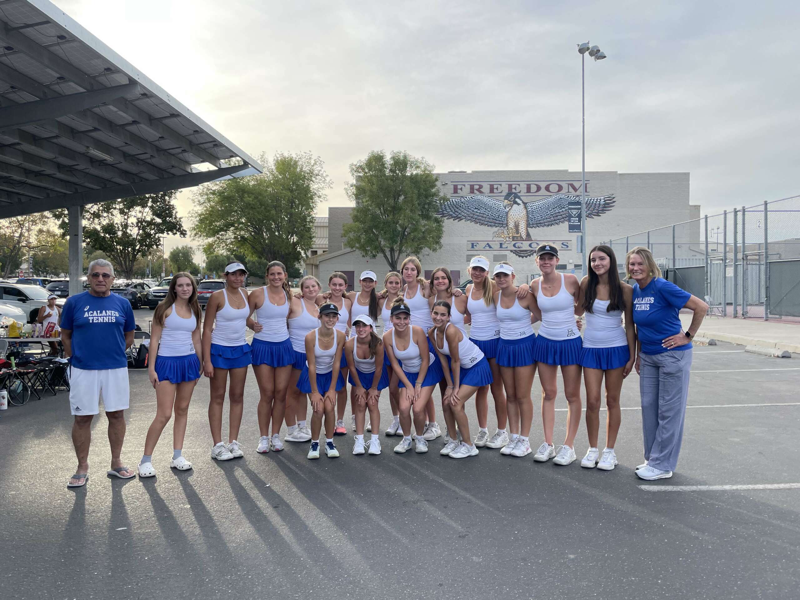 JV Girls Tennis wins tournament at Freedom High School