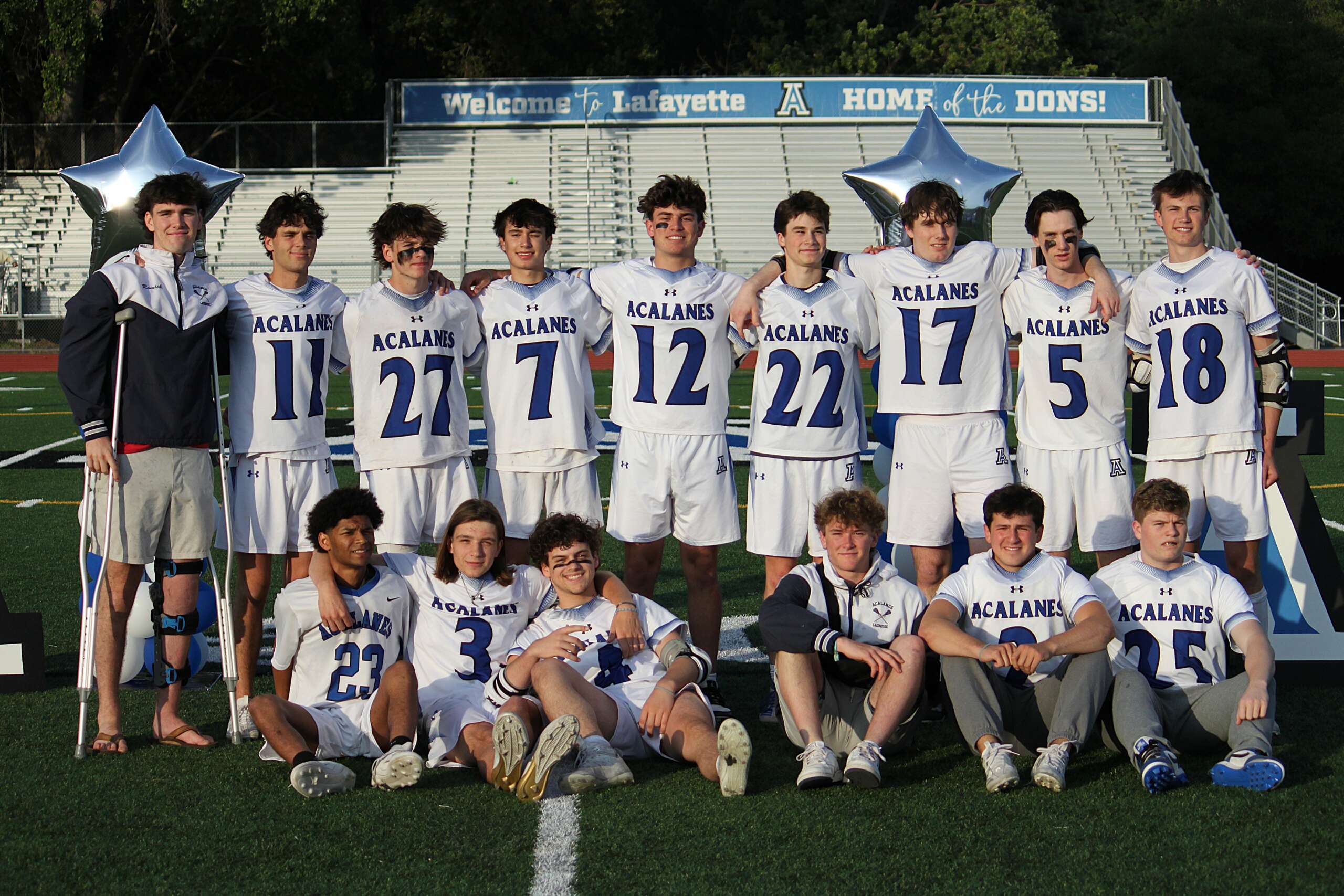 Boys Varsity Lacrosse Celebrate Seniors and Take Down Ugly Eagles 13-3