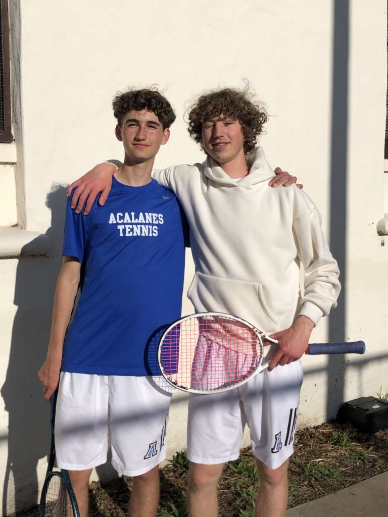 Dons Varsity Boys Tennis Advances to the Quarterfinals of the North Coast Section Team Championships: Acalanes 6, Albany 1