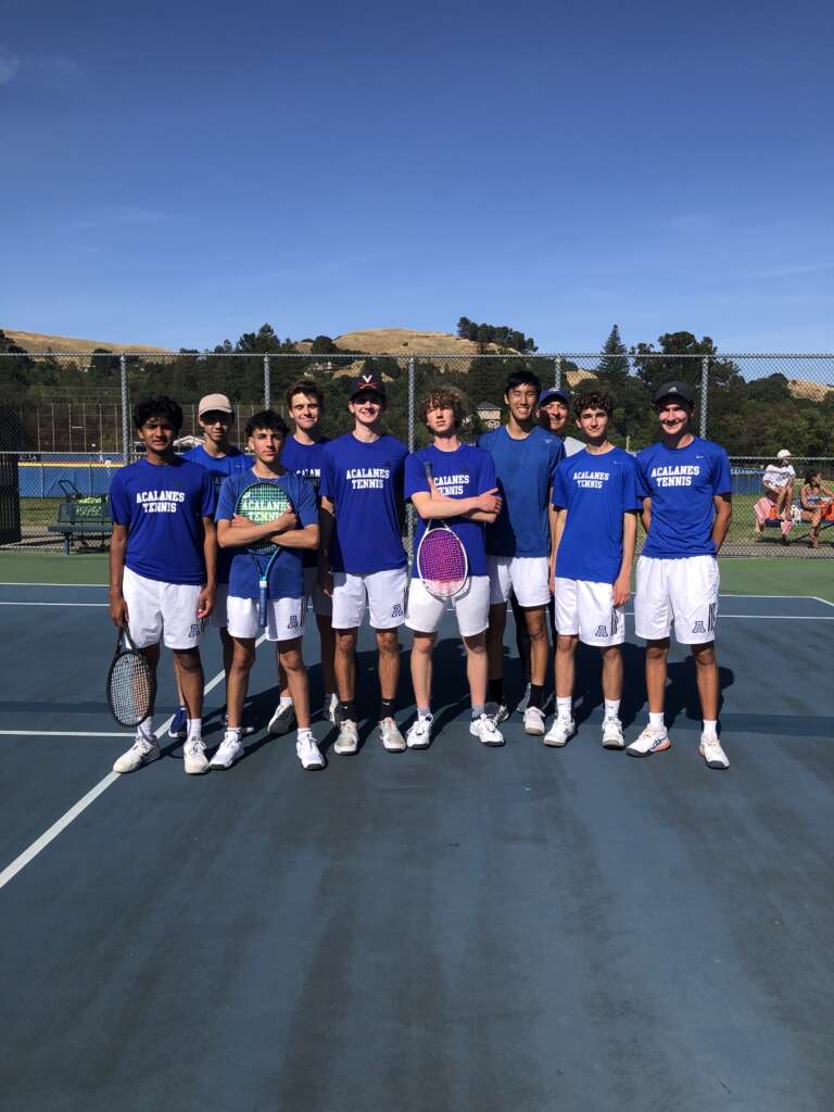 Dons Varsity Boys Tennis Season Comes to an End: Branson 6, Acalanes 1