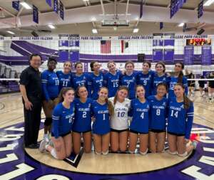 JV Volleyball Starts Season with Friendly Fire - and a Win