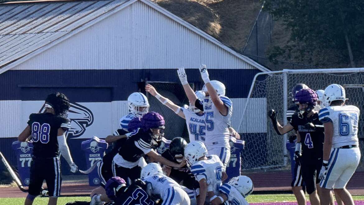 JV Football Wins First League Game 28-22 Over College Park