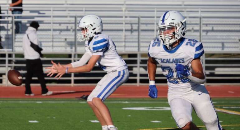 JV Football Takes Down the Mt. Diablo Red Devils, 29 to 7