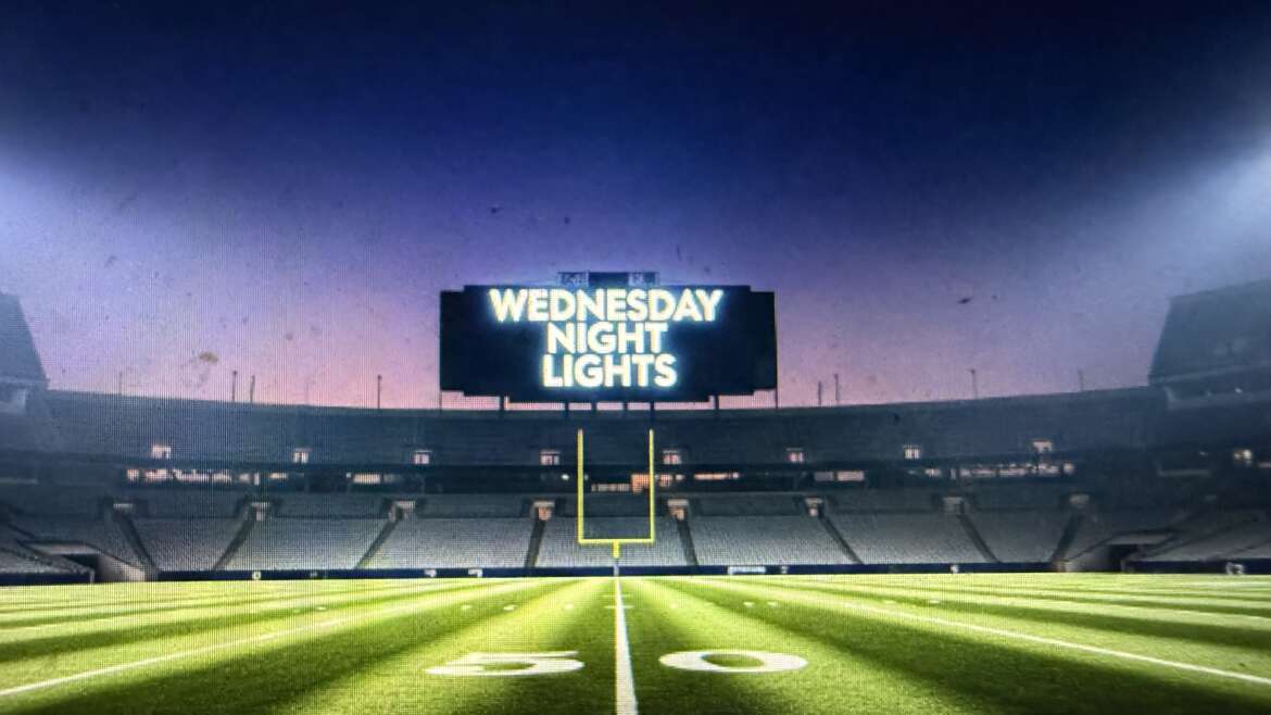 Girls Varsity Flag Football Wednesday Night Lights: BBQ, BLUE, AND BIG PLAYS