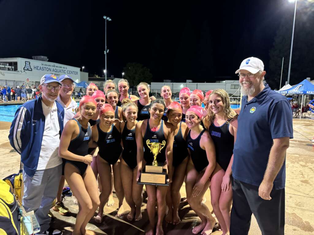 Varsity Girls Waterpolo Cages the Cougars to Claim the DAL Crown!