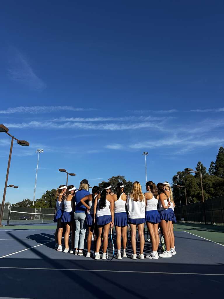 JV Girls Tennis Team Wraps Up Stellar Season
