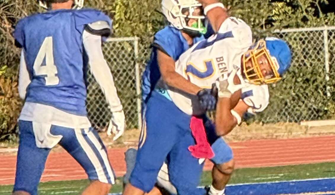 JV Football Holds Benicia to Zero, 17-0, Win!