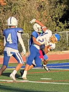 JV Football Holds Benicia to Zero, 17-0, Win!