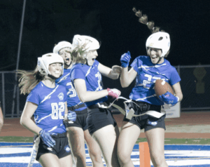 Girls Varsity Flag Football:  Offense Explodes vs. Montgomery Vikings - Dons Advance to NCS Quarterfinals!