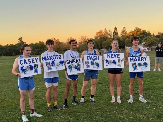 Celebrating our Cross Country Seniors at DAL#2