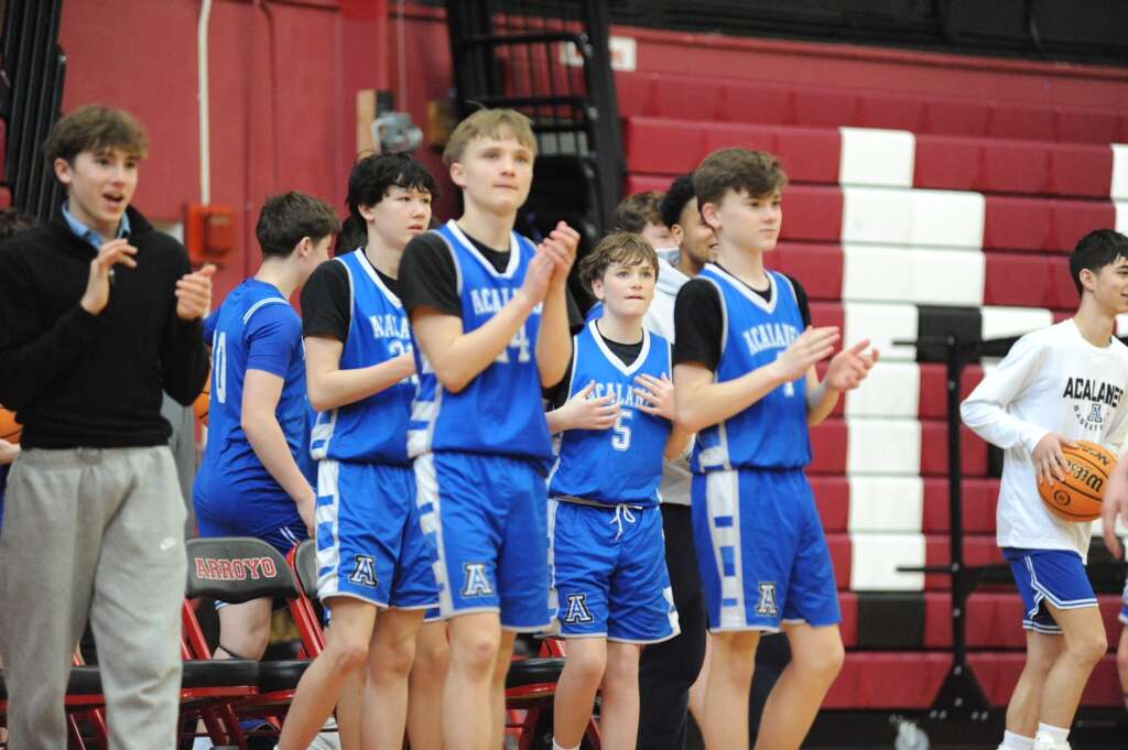 Boys Freshman Basketball Pulls Away Late for 45-36 Road Win at Arroyo