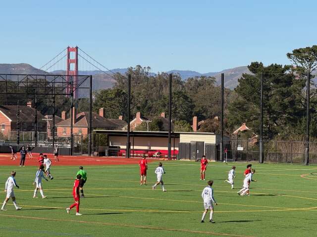 Varsity Boys Soccer: Dons Battle but Fall 2–0 at University High School